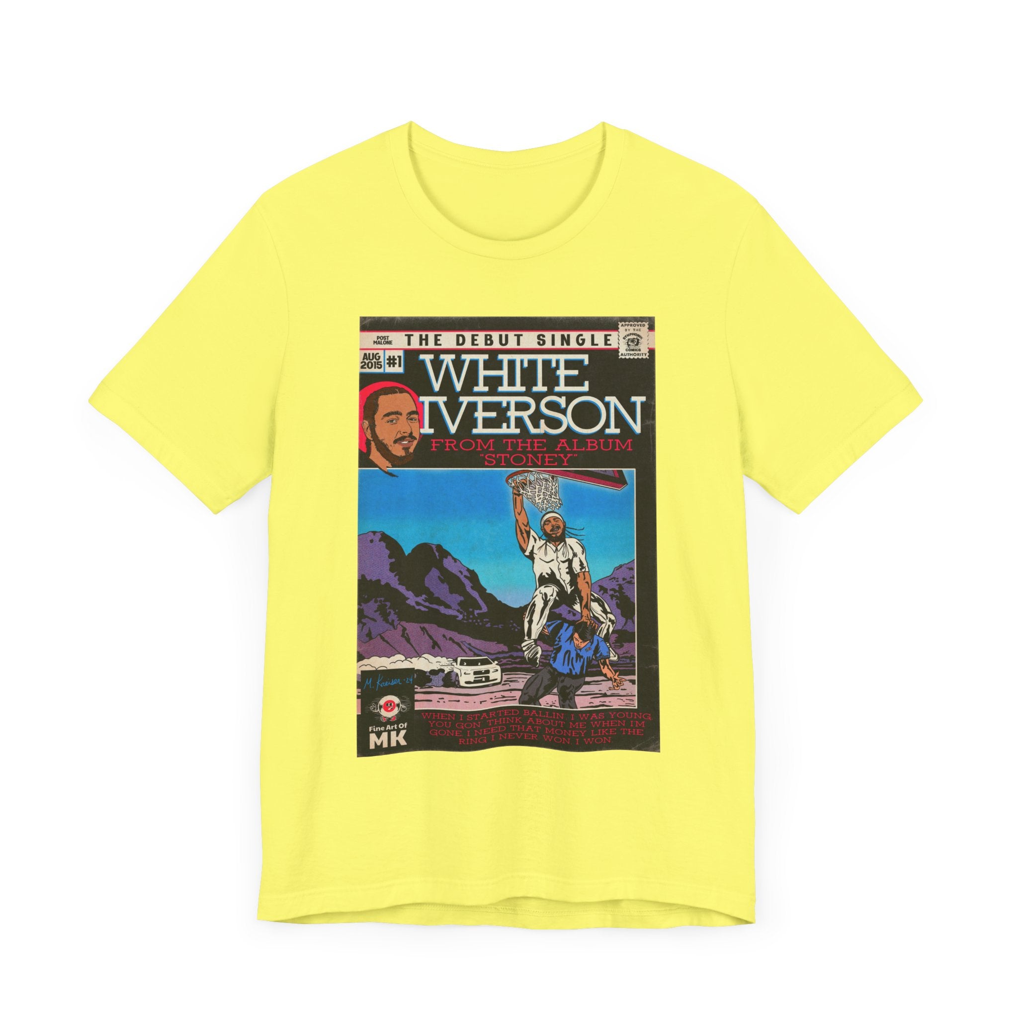 White Iverson -  Unisex Jersey Short Sleeve Tee