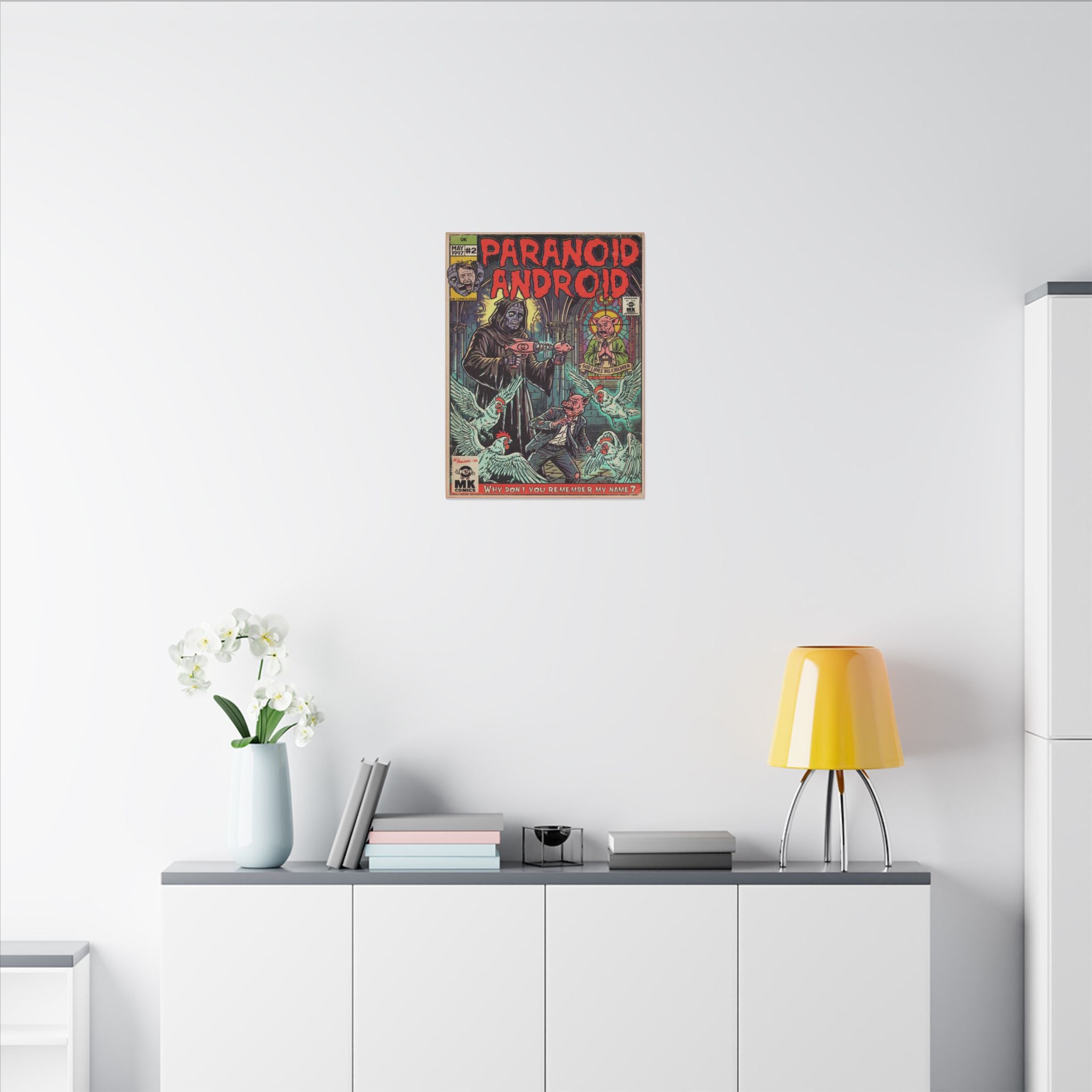 Paranoid Android - Matte Canvas, Stretched, 0.75" (Multi-Size)