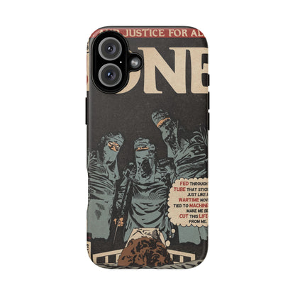 Metallica- One - Johnny Got His Gun Comic Book Art - Tough Phone Cases