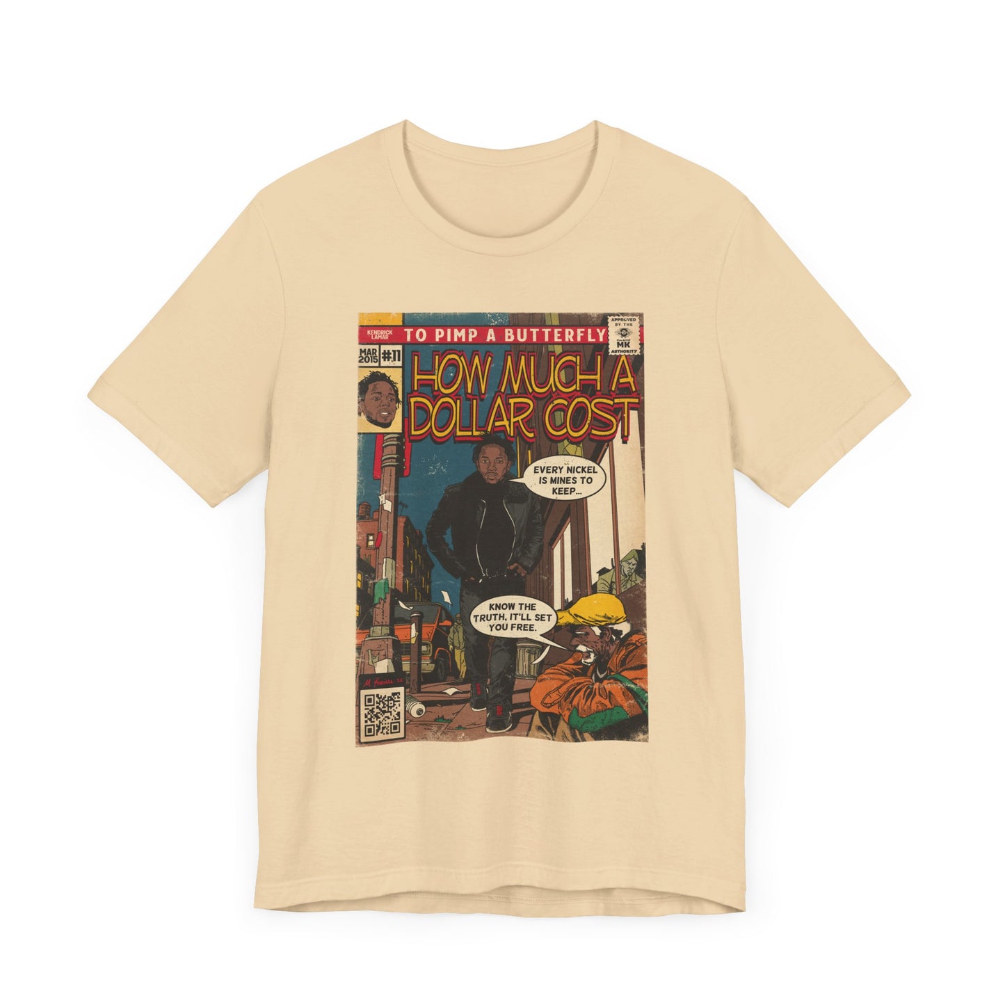 Kendrick Lamar - How Much A Dollar Cost - Unisex Jersey Short Sleeve Tee