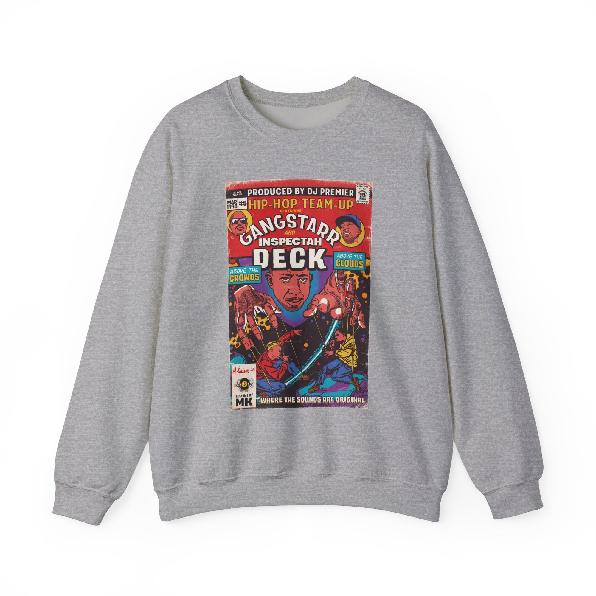 Above The Clouds - Unisex Heavy Blend™ Crewneck Sweatshirt