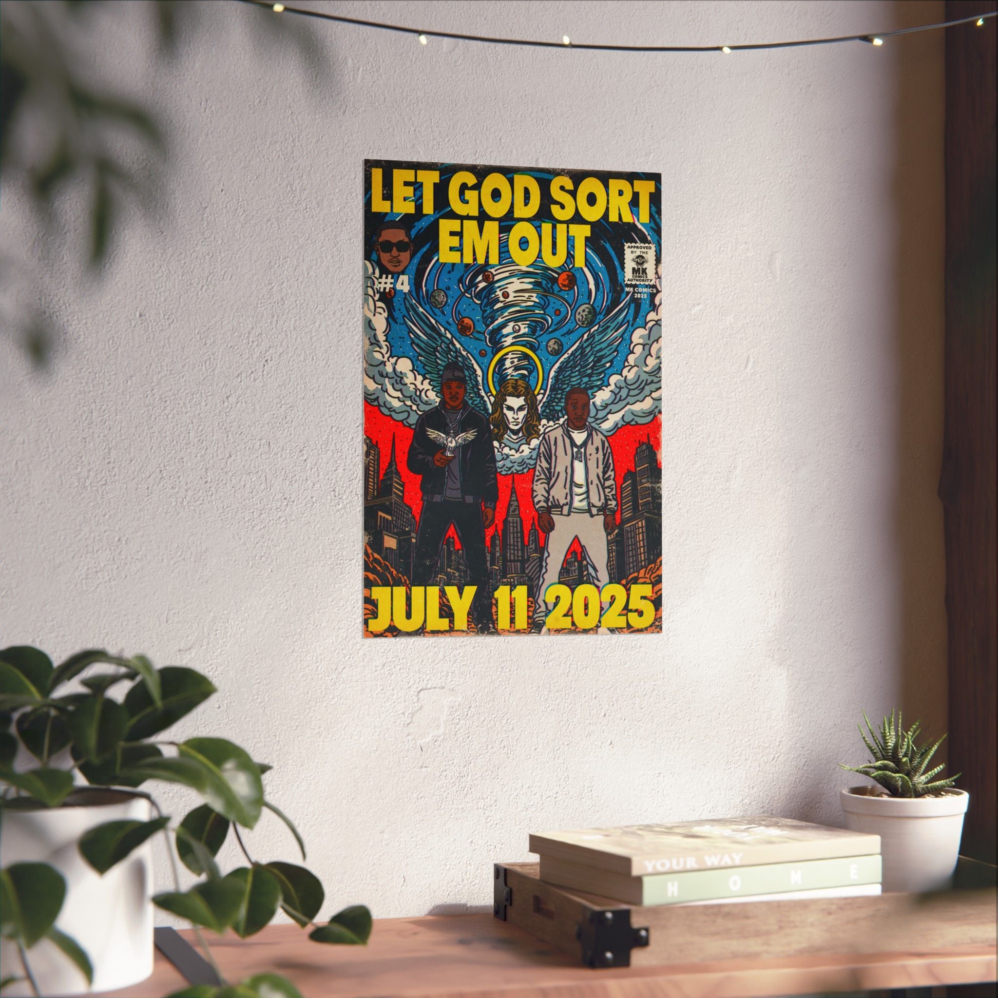 Let God Sort Em Out - Matte Vertical Posters