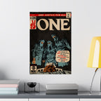 One - Comic Book Art - Vertical Matte Poster