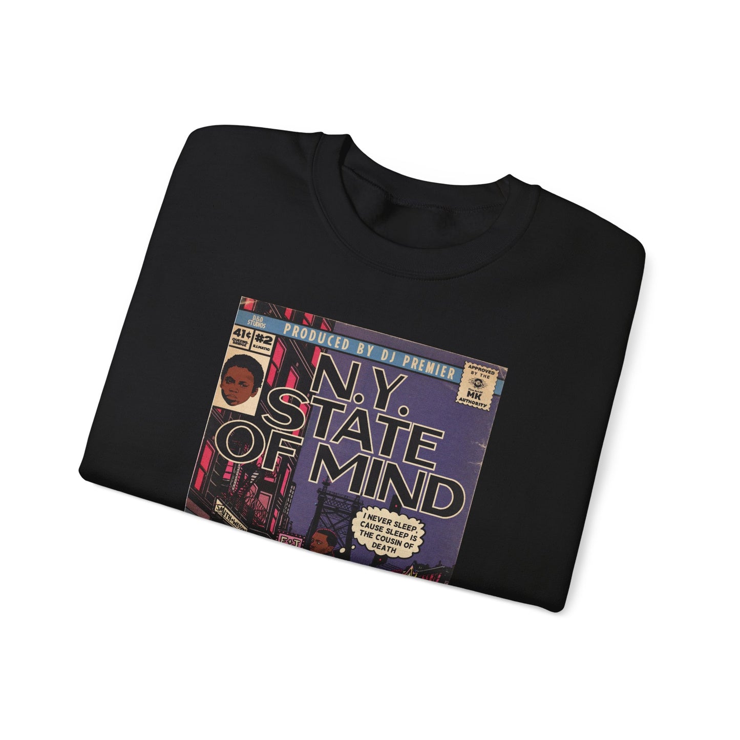Nas - NY State of Mind - Unisex Heavy Blend™ Crewneck Sweatshirt