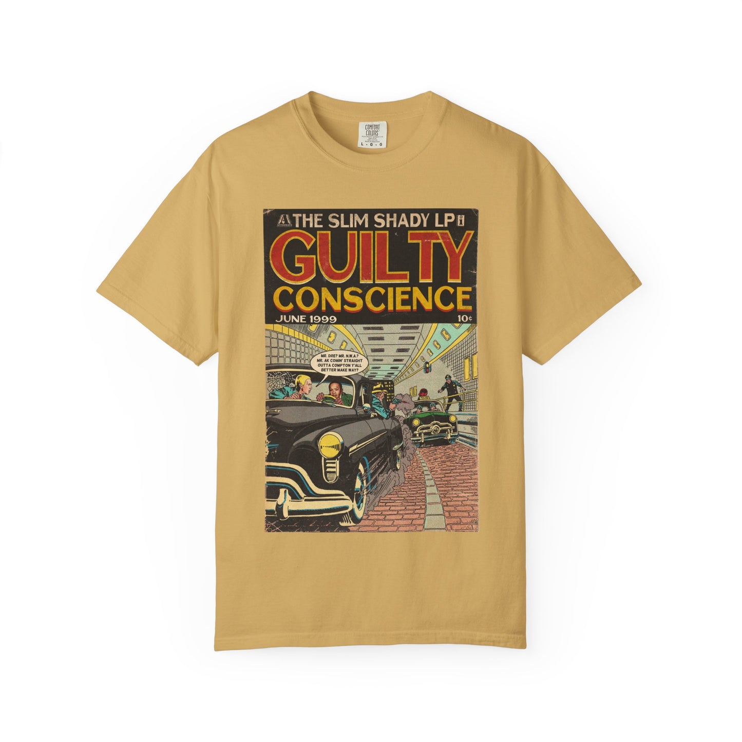 Eminem & Dr. Dre - Guilty Conscience - Unisex Comfort Colors T-shirt