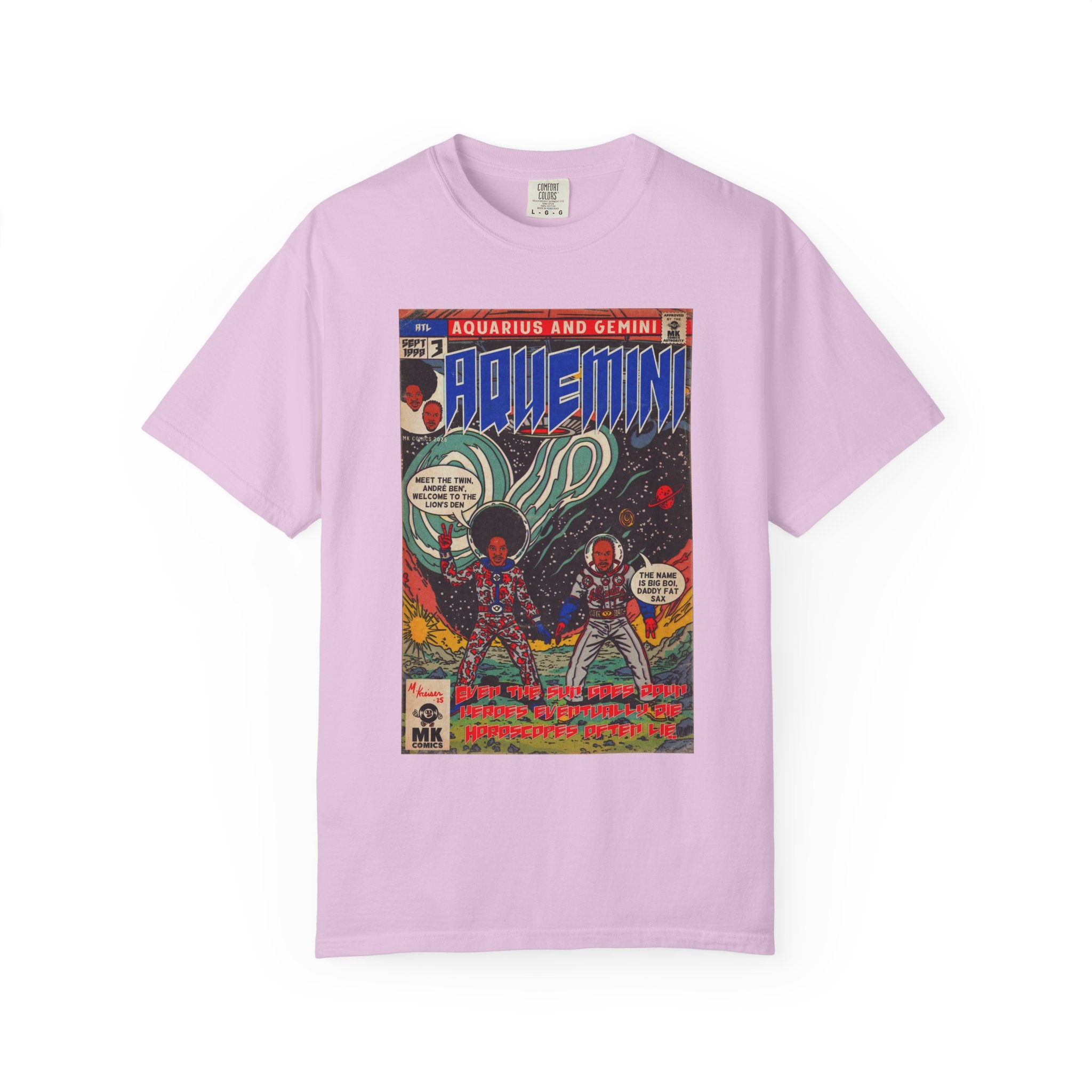 Aquemini - Comic Book Art - Unisex Comfort Colors T-shirt