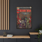 Demon Days - Matte Canvas, Framed (Multi-color)