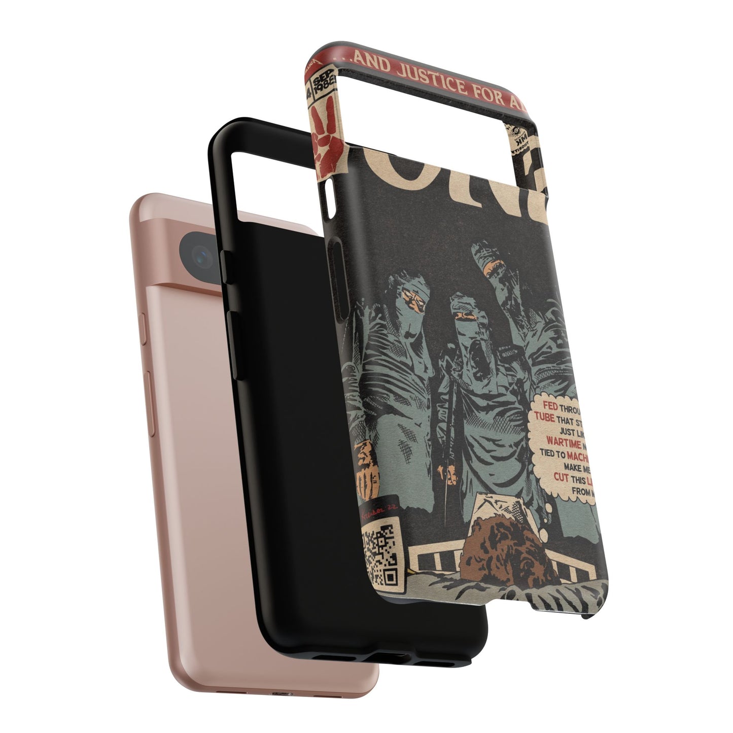 Metallica- One - Johnny Got His Gun Comic Book Art - Tough Phone Cases