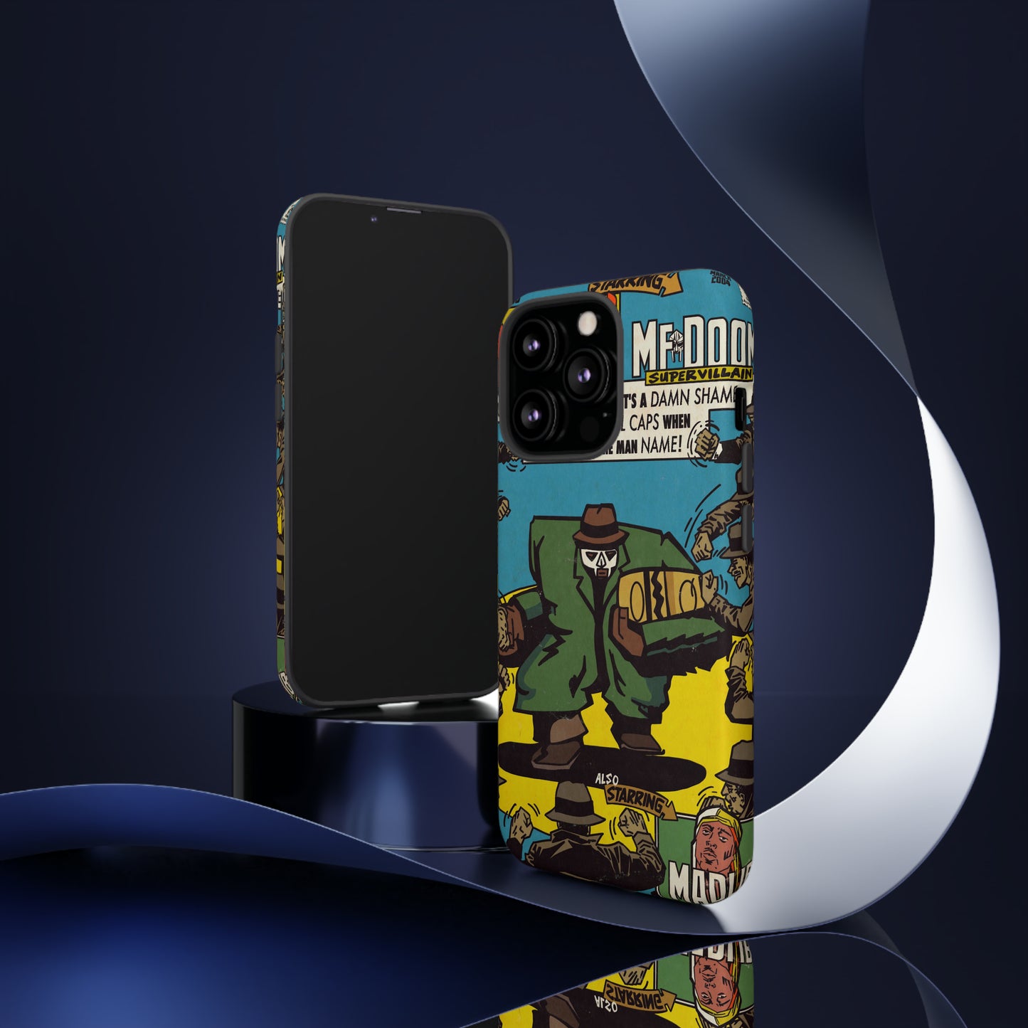 MF DOOM - All Caps - Tough Phone Cases