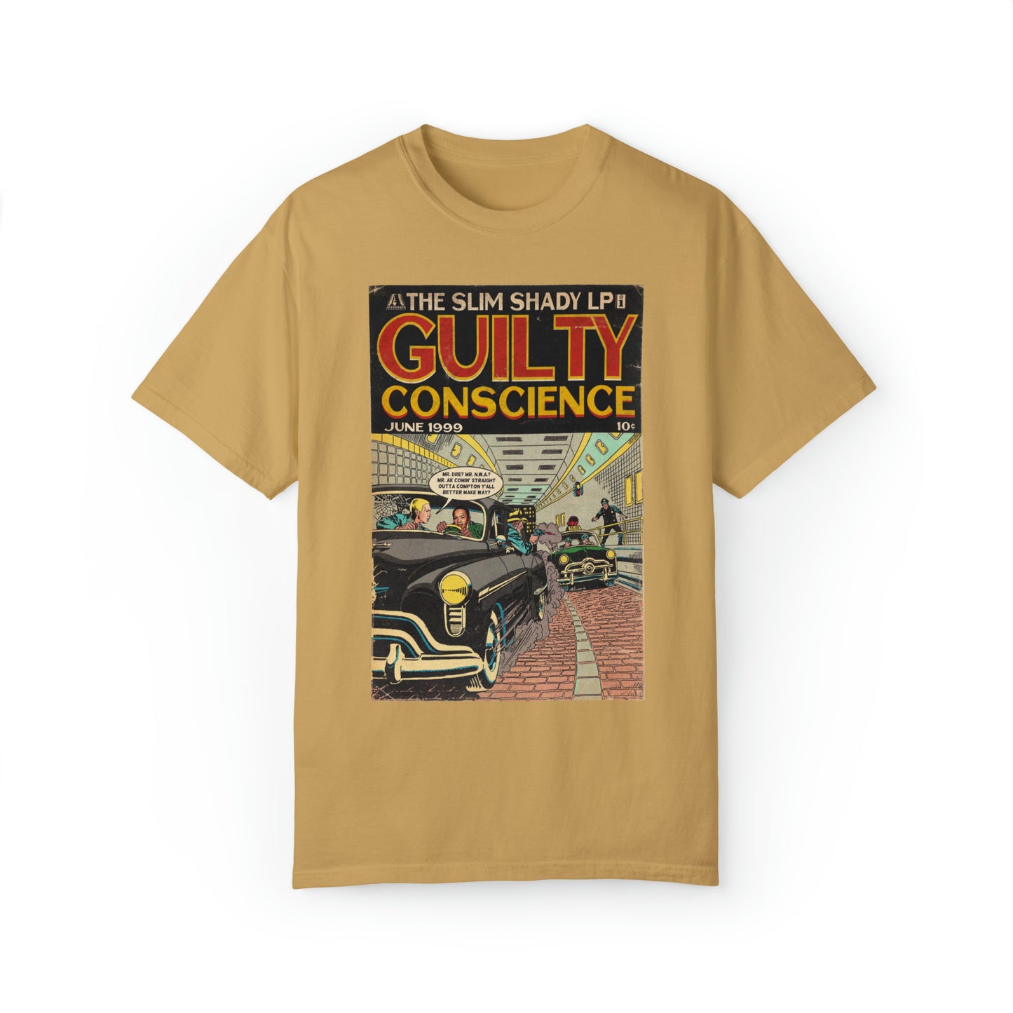 Eminem & Dr. Dre - Guilty Conscience - Unisex Comfort Colors T-shirt