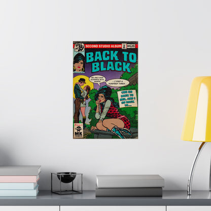 Back to Black - Premium Matte Vertical Poster