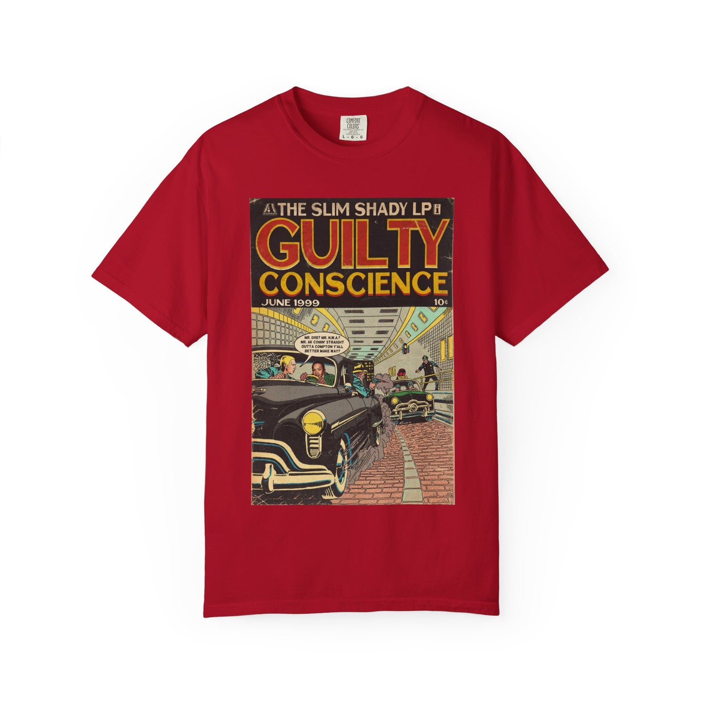 Eminem & Dr. Dre - Guilty Conscience - Unisex Comfort Colors T-shirt