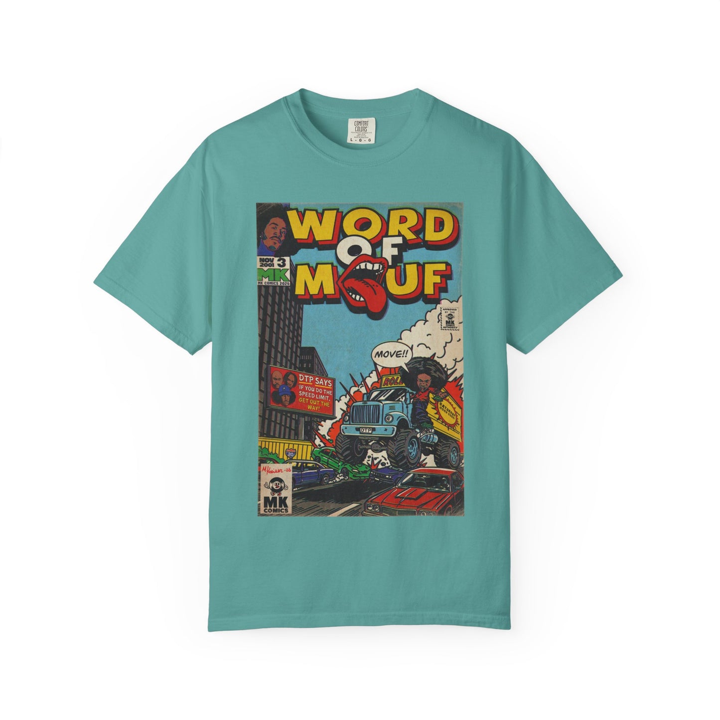 Word of Mouf - Unisex Comfort Colors T-shirt