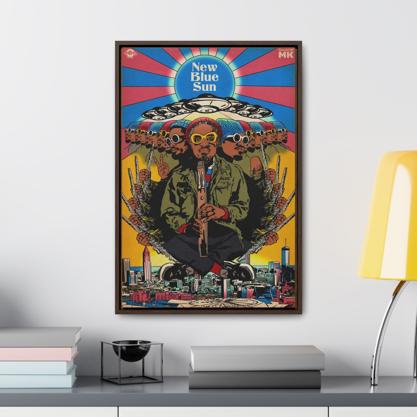 Andre 3000 - New Blue Sun -  Gallery Canvas Wraps, Vertical Frame