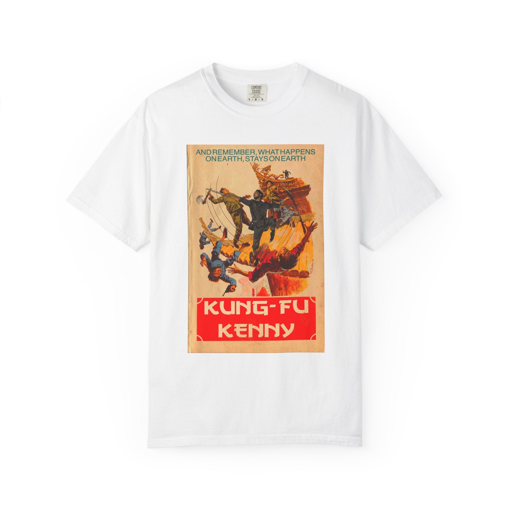 Kung Fu Kenny - Unisex Comfort Colors T-shirt