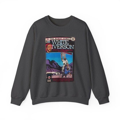 Post Malone - White Iverson -  Unisex Heavy Blend™ Crewneck Sweatshirt