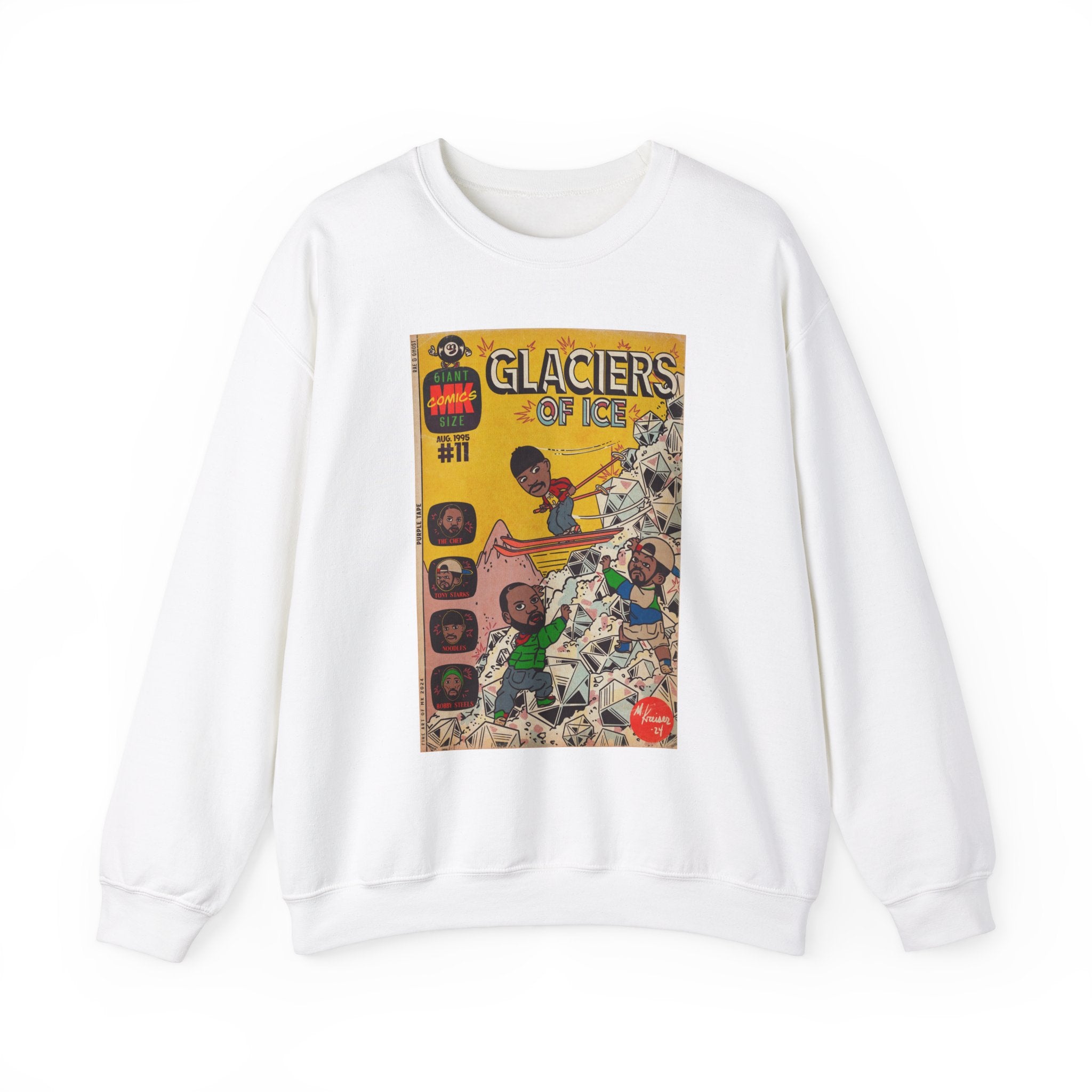 Glaciers of Ice - Unisex Heavy Blend™ Crewneck Sweatshirt