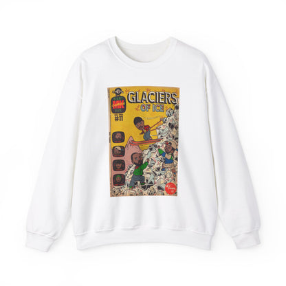 Rae, Ghost, Masta - Glaciers of Ice - Unisex Heavy Blend™ Crewneck Sweatshirt