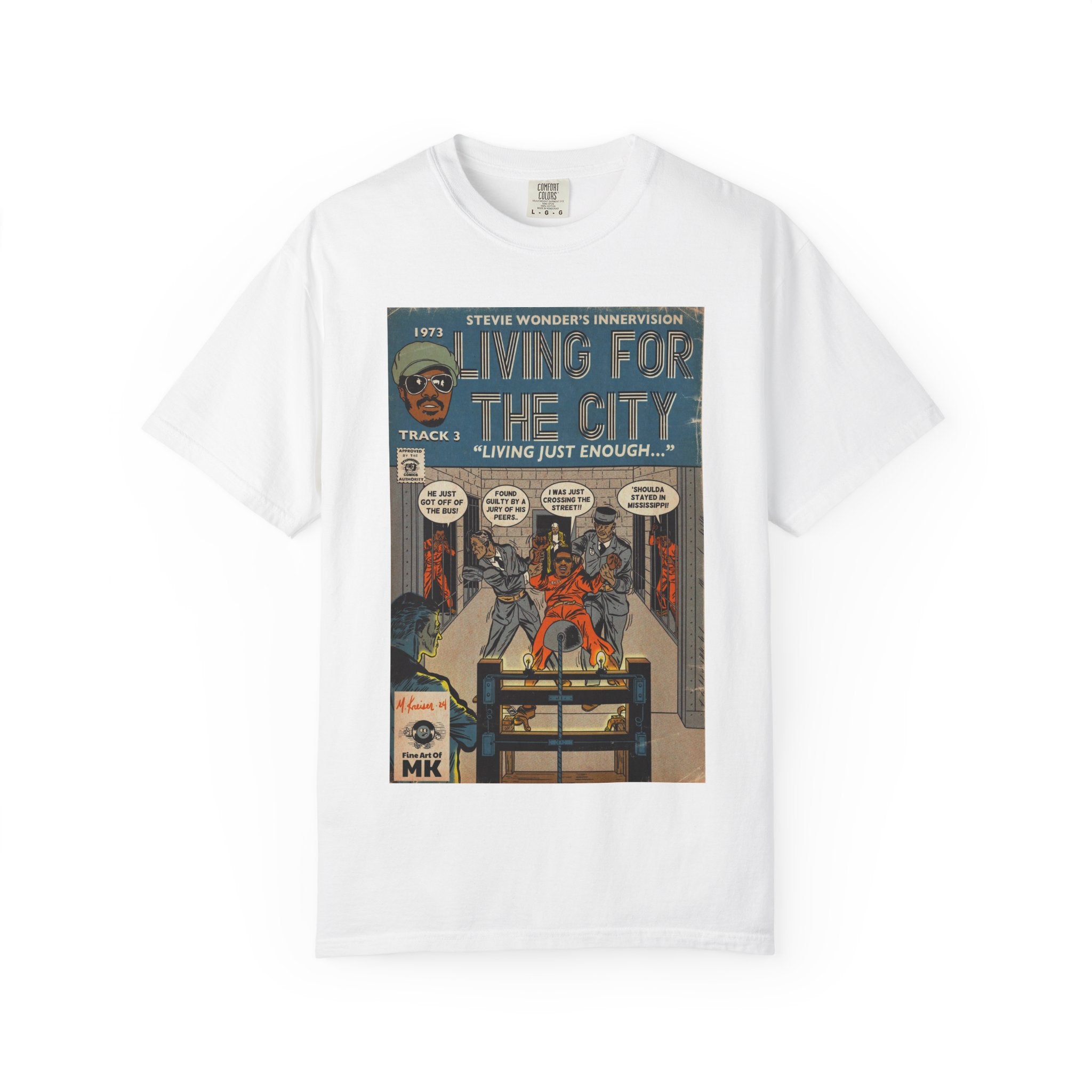 Living For The City - Unisex Comfort Colors T-shirt