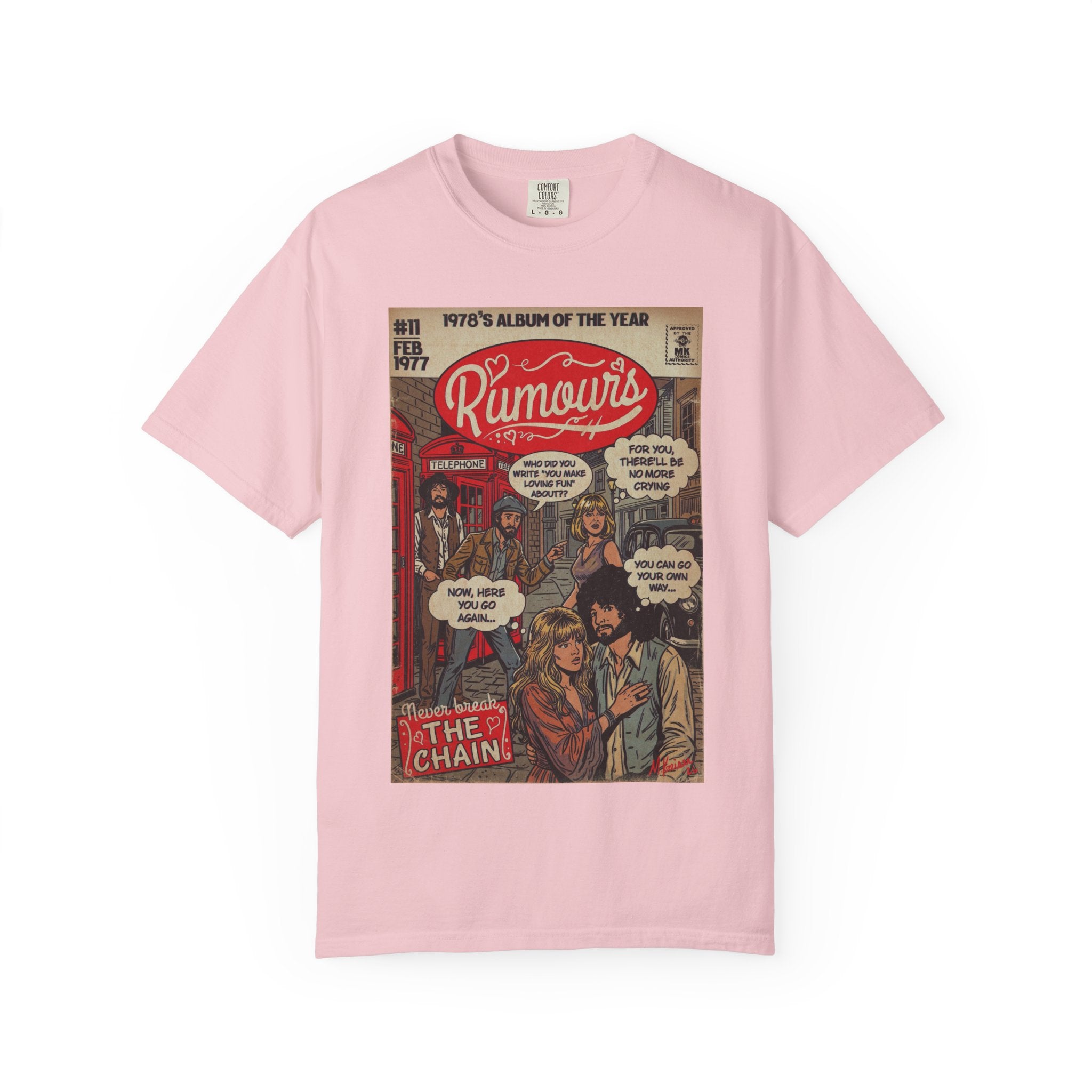 Rumours - Unisex Comfort Colors T-shirt