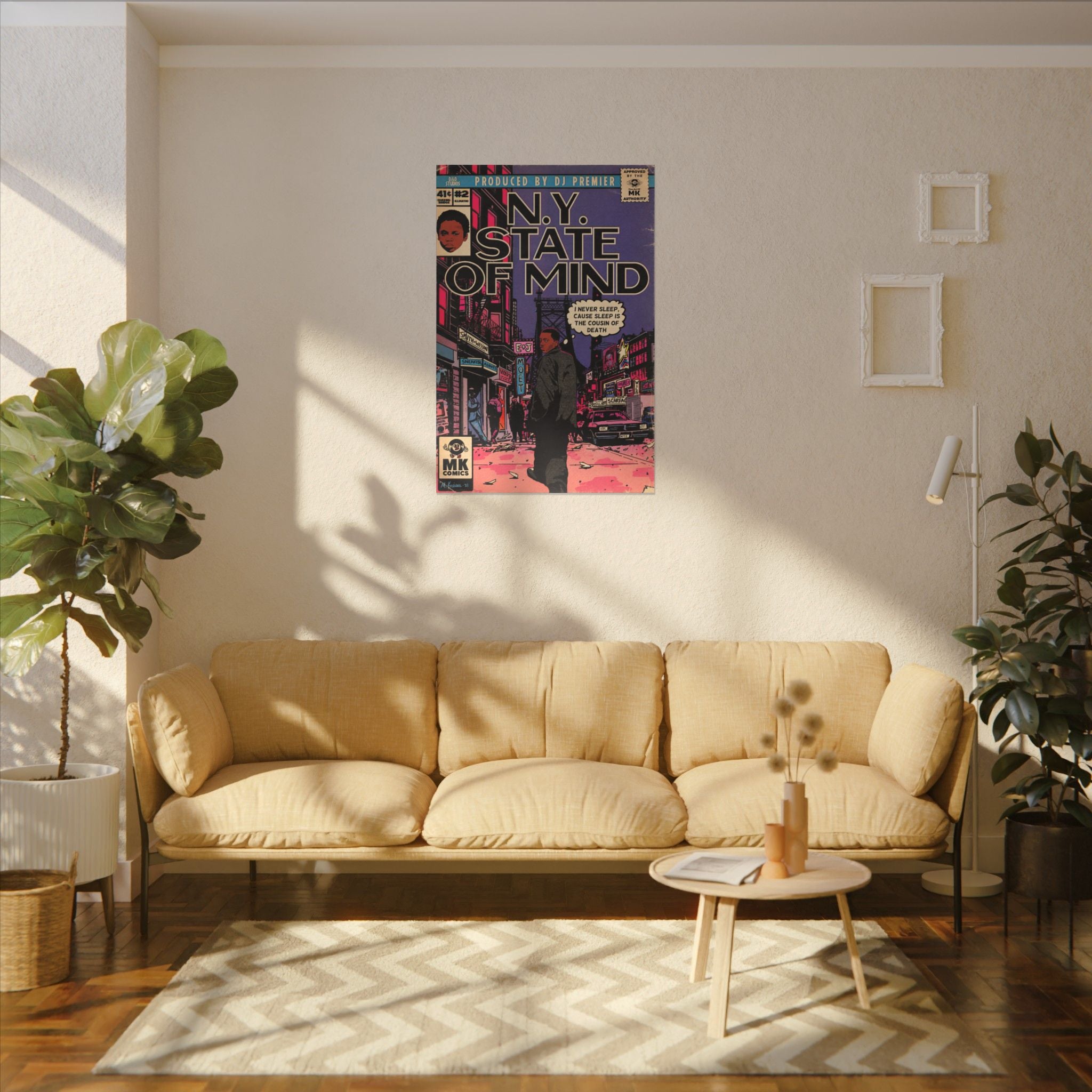 NY State of Mind - Matte Canvas, Stretched