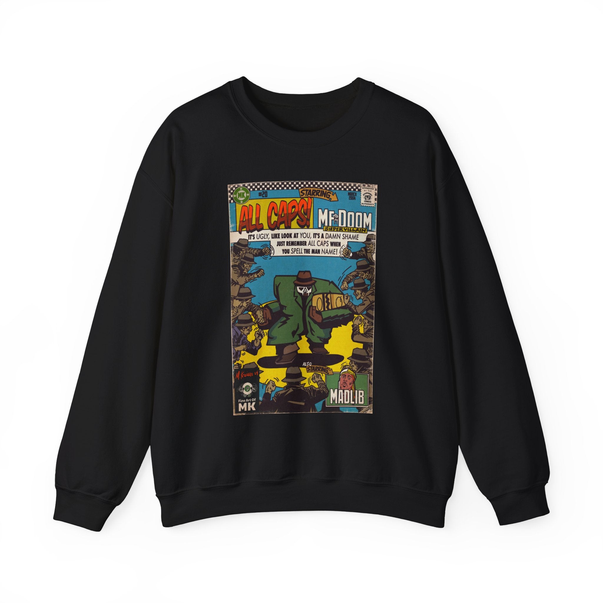 All Caps - Unisex Heavy Blend™ Crewneck Sweatshirt