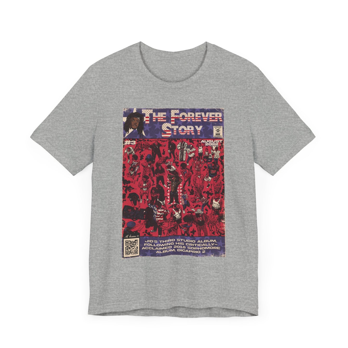 JID - The Forever Story - Unisex Jersey Short Sleeve Tee