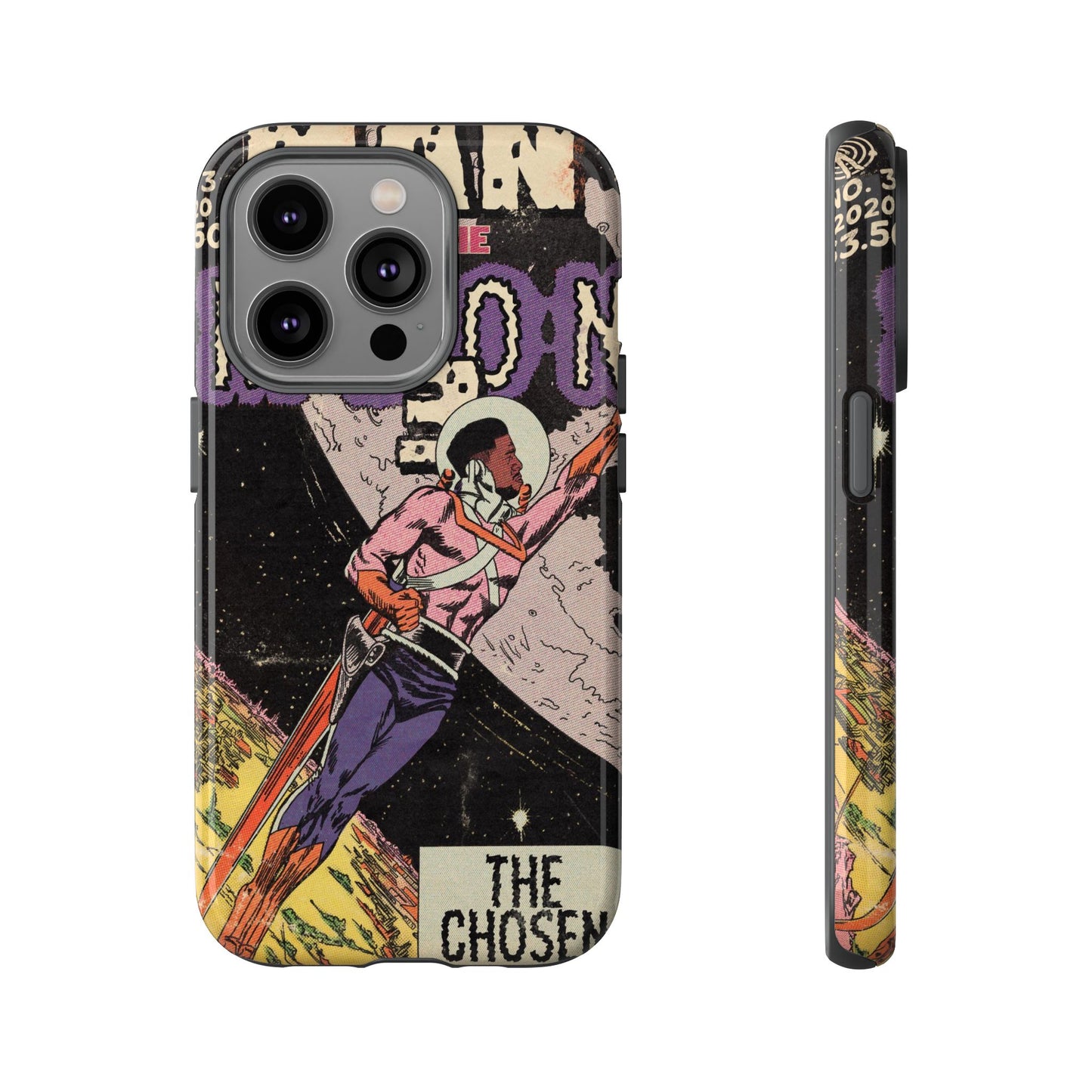 Man on the Moon 3 - Tough Phone Cases