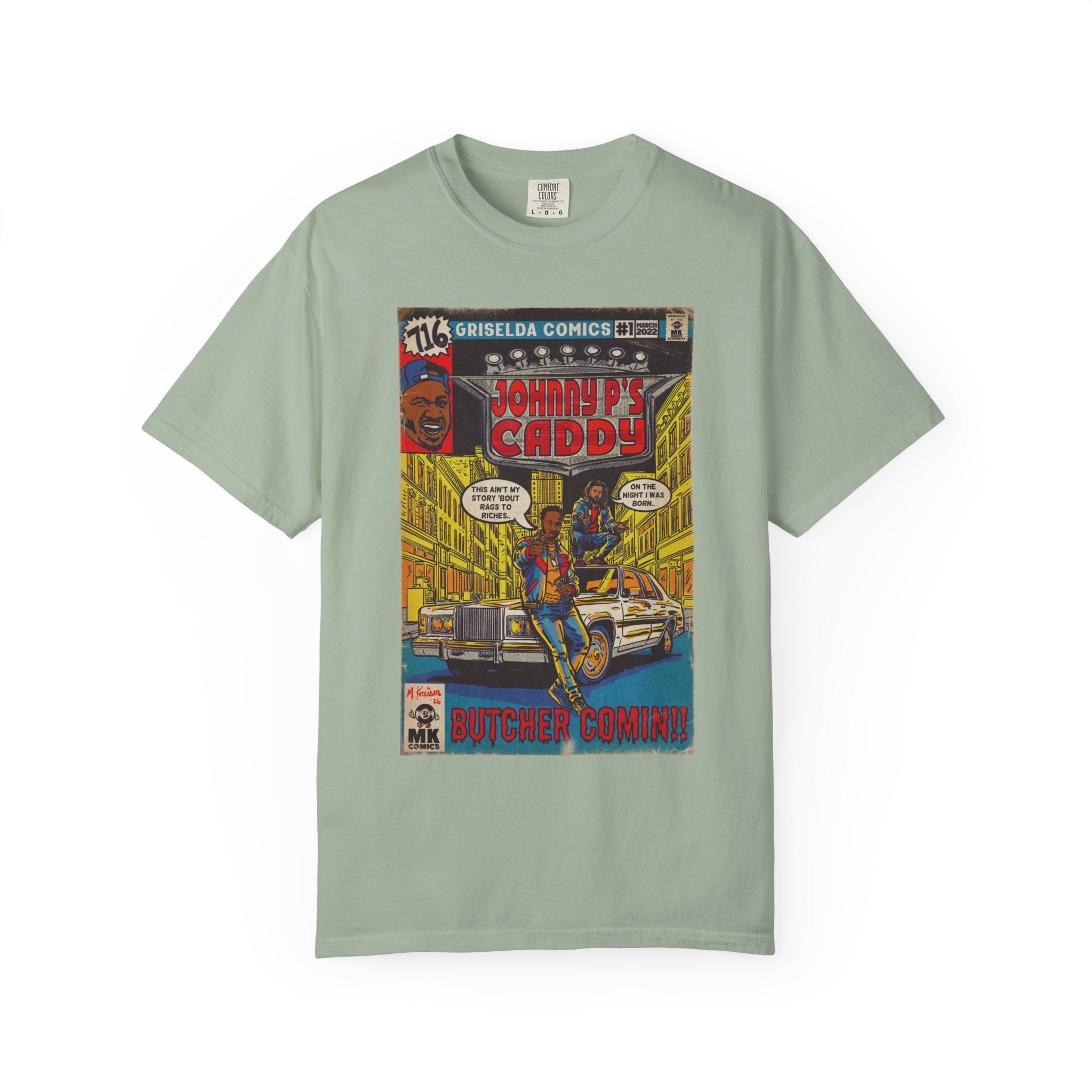Johnny P's Caddy - Unisex Comfort Colors T-shirt