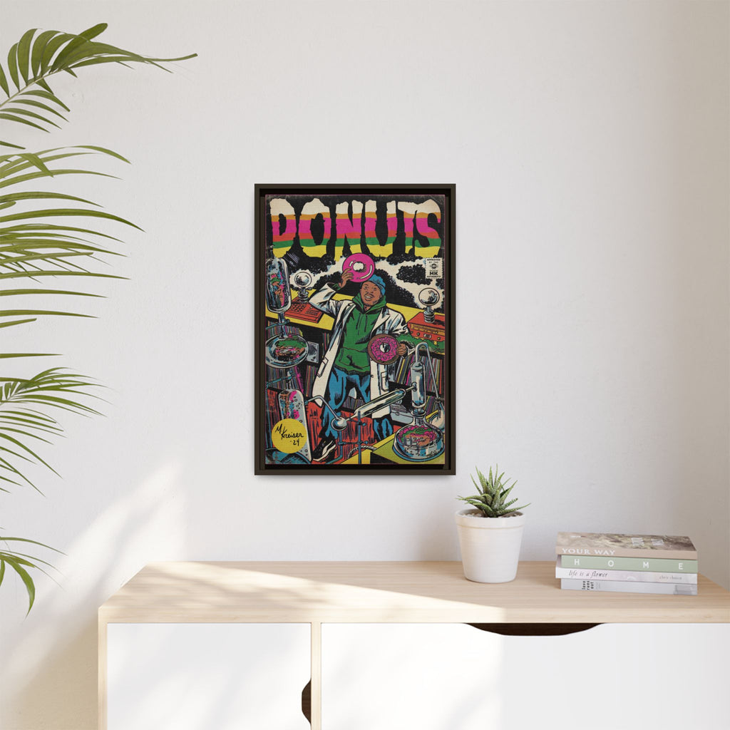 Donuts - Gallery Canvas Wraps, Vertical Frame