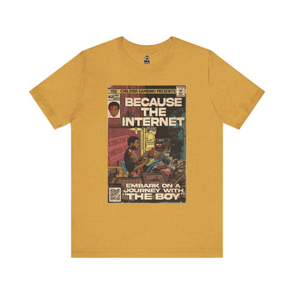 Childish Gambino- Because The Internet - Unisex Jersey Short Sleeve Tee
