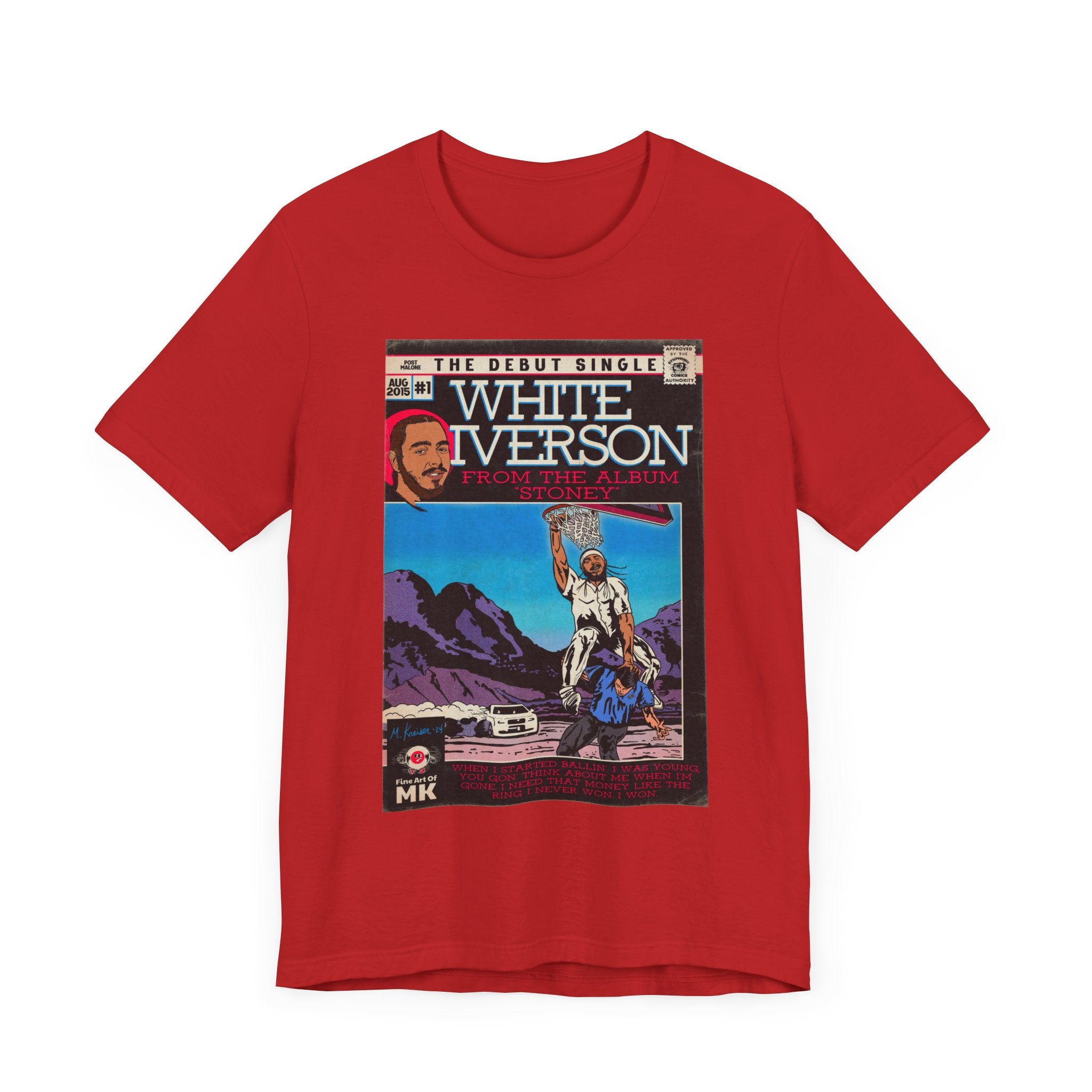 White Iverson -  Unisex Jersey Short Sleeve Tee