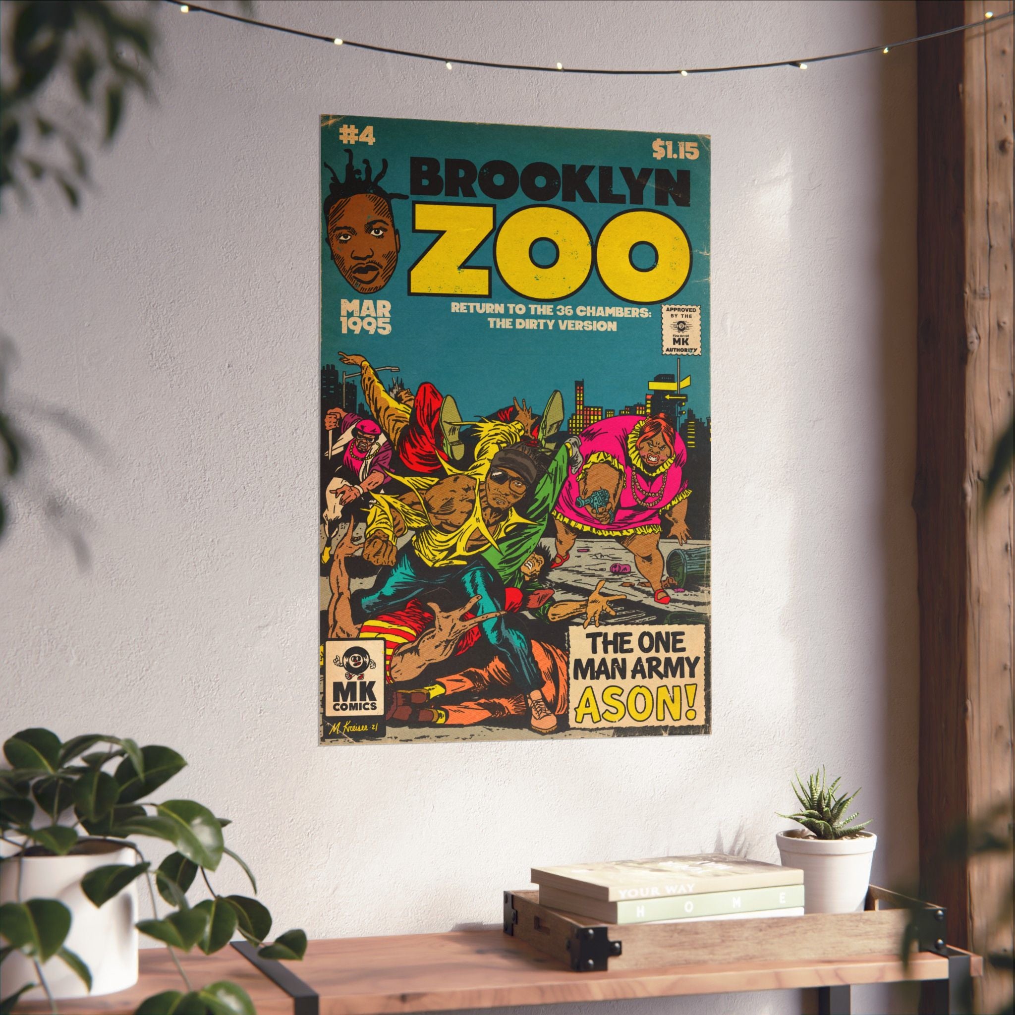 Brooklyn Zoo - Vertical Matte Poster