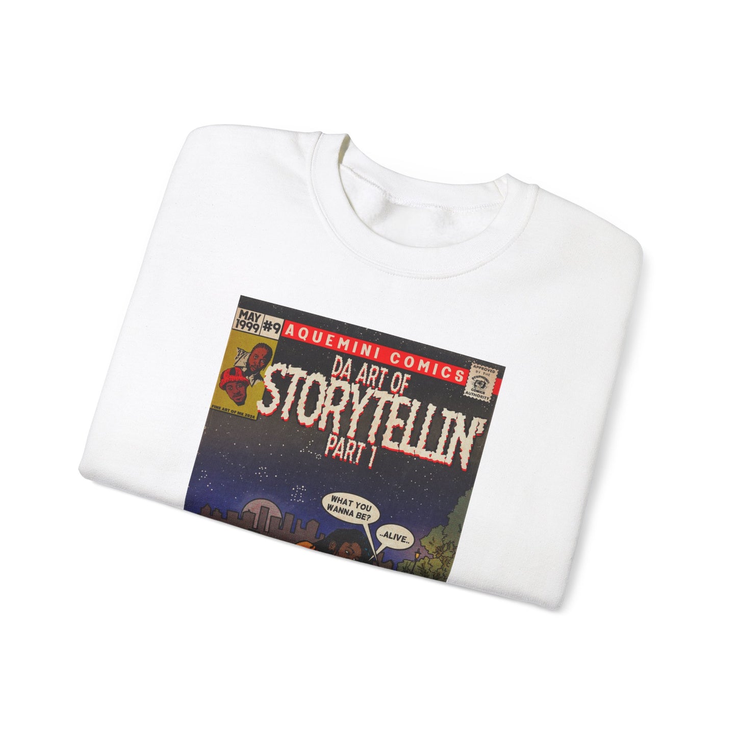 Da Art of Storytellin’ Part 1 - Unisex Heavy Blend™ Crewneck Sweatshirt