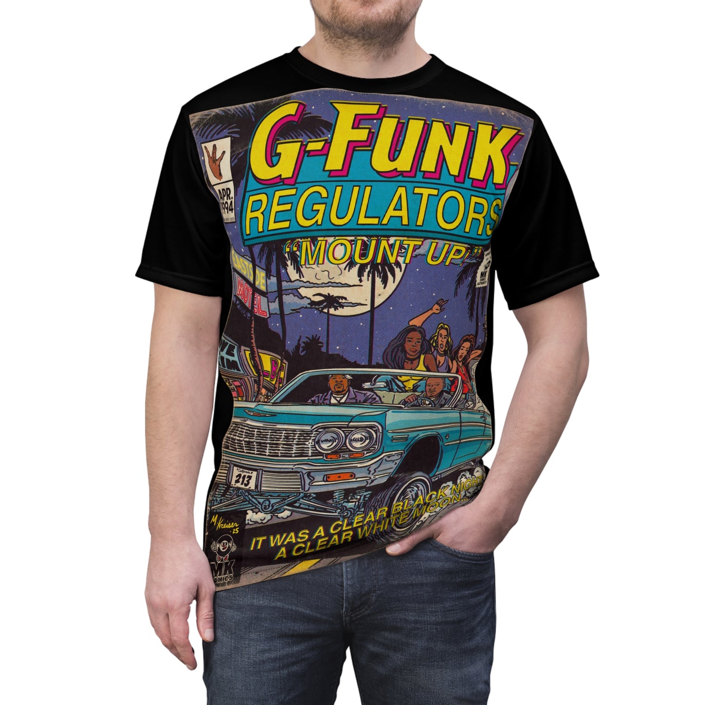 Regulate - Unisex Cut & Sew Tee (AOP)