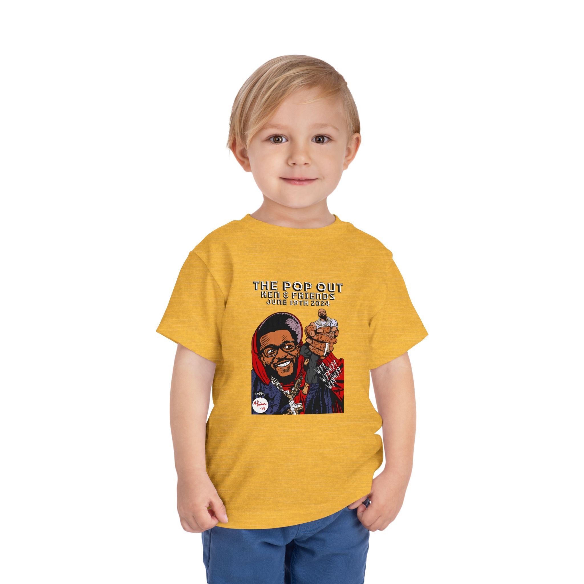 The Pop Out - Toddler Short Sleeve Tee