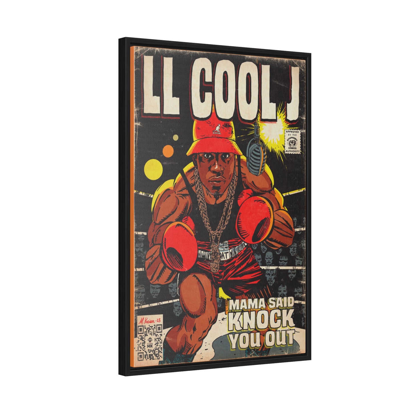 LL Cool J - Mama Said Knock You Out - Gallery Canvas Wraps, Vertical Frame