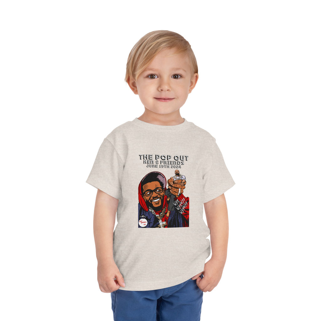 The Pop Out - Toddler Short Sleeve Tee