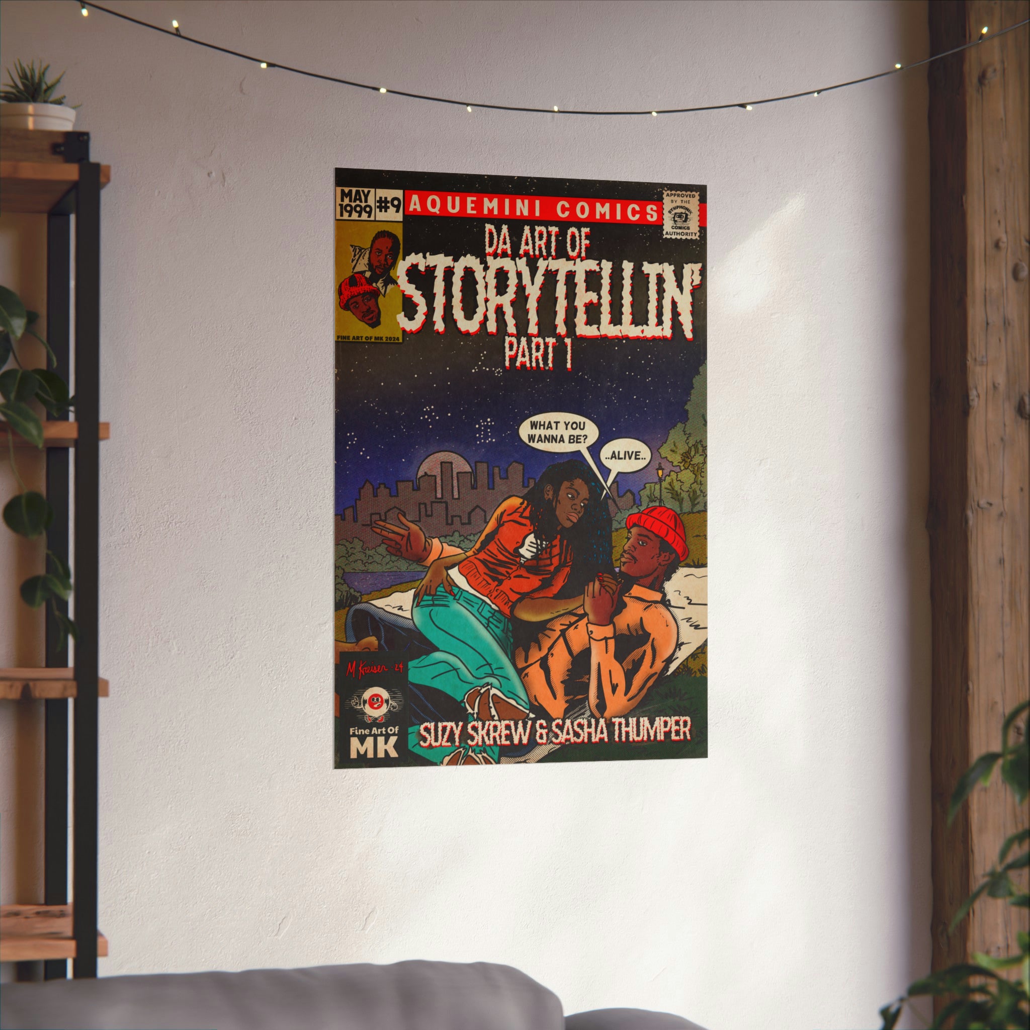 Da Art of Storytellin’ Part 1 - Matte Vertical Poster