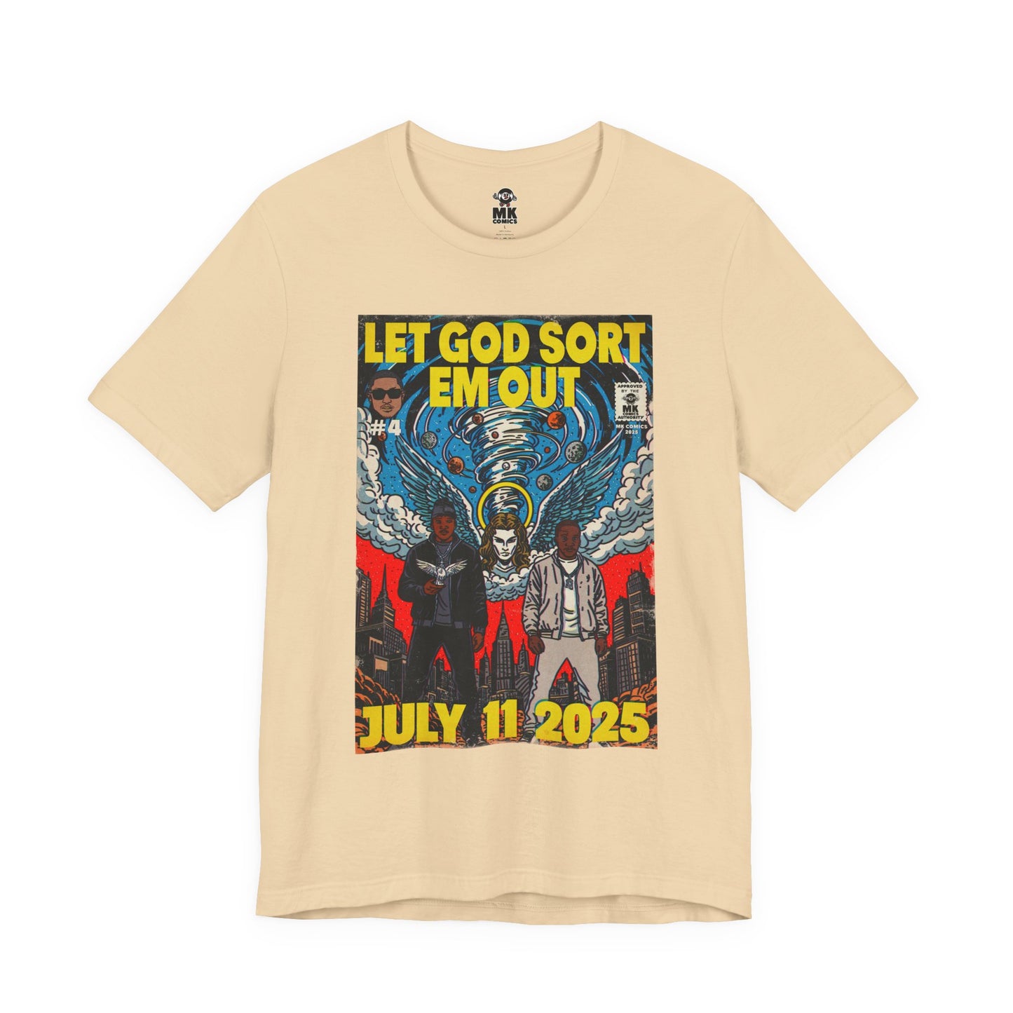 Let God Sort Em Out - Unisex Jersey Short Sleeve Tee