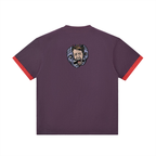 Paranoid Android - Contrast Cuff Cuffed T-Shirt