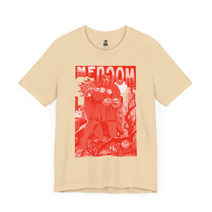 DOOM - Comic Book Art - RED VARIANT - Unisex Jersey Short Sleeve Tee