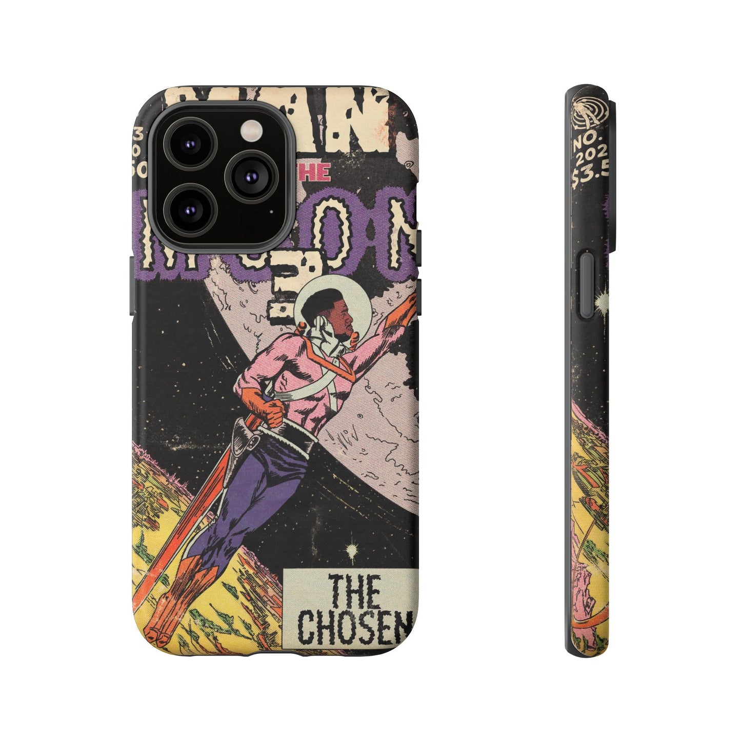 Man on the Moon 3 - Tough Phone Cases