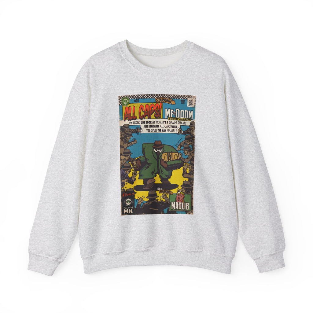 All Caps - Unisex Heavy Blend™ Crewneck Sweatshirt