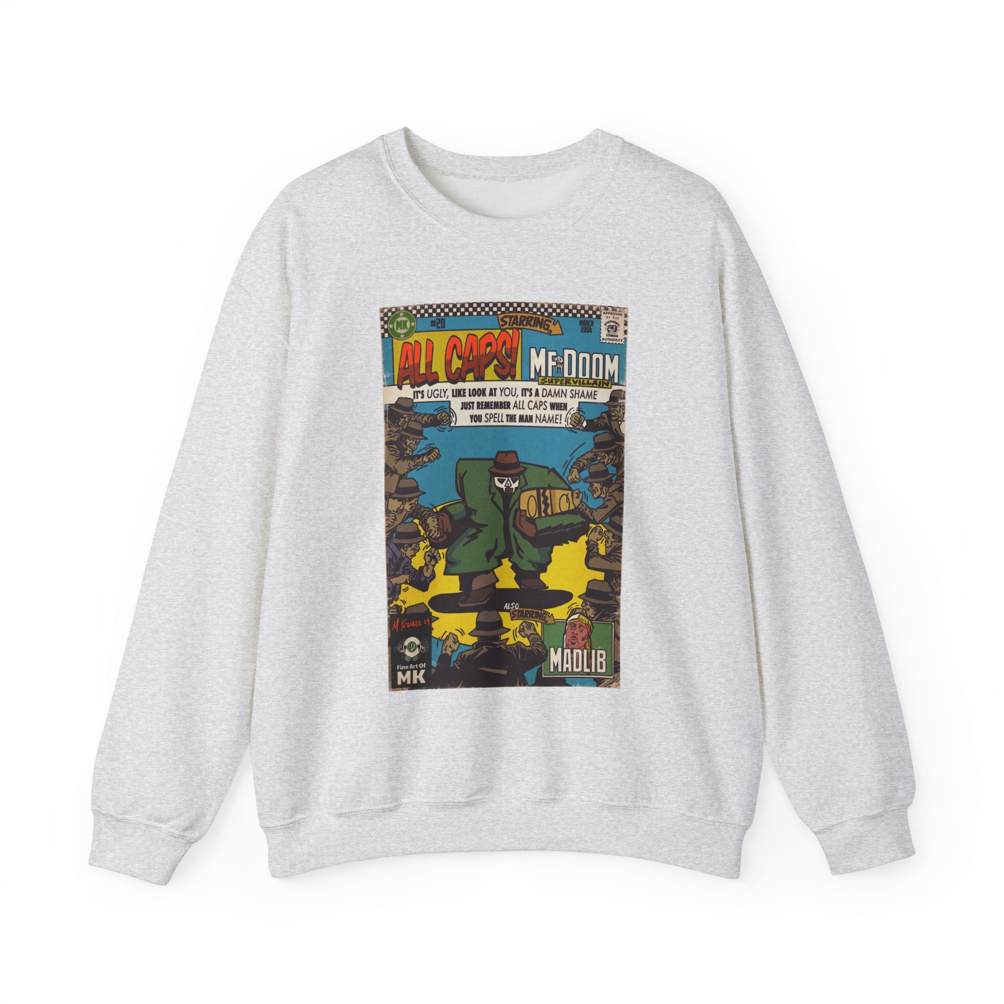 All Caps - Unisex Heavy Blend™ Crewneck Sweatshirt