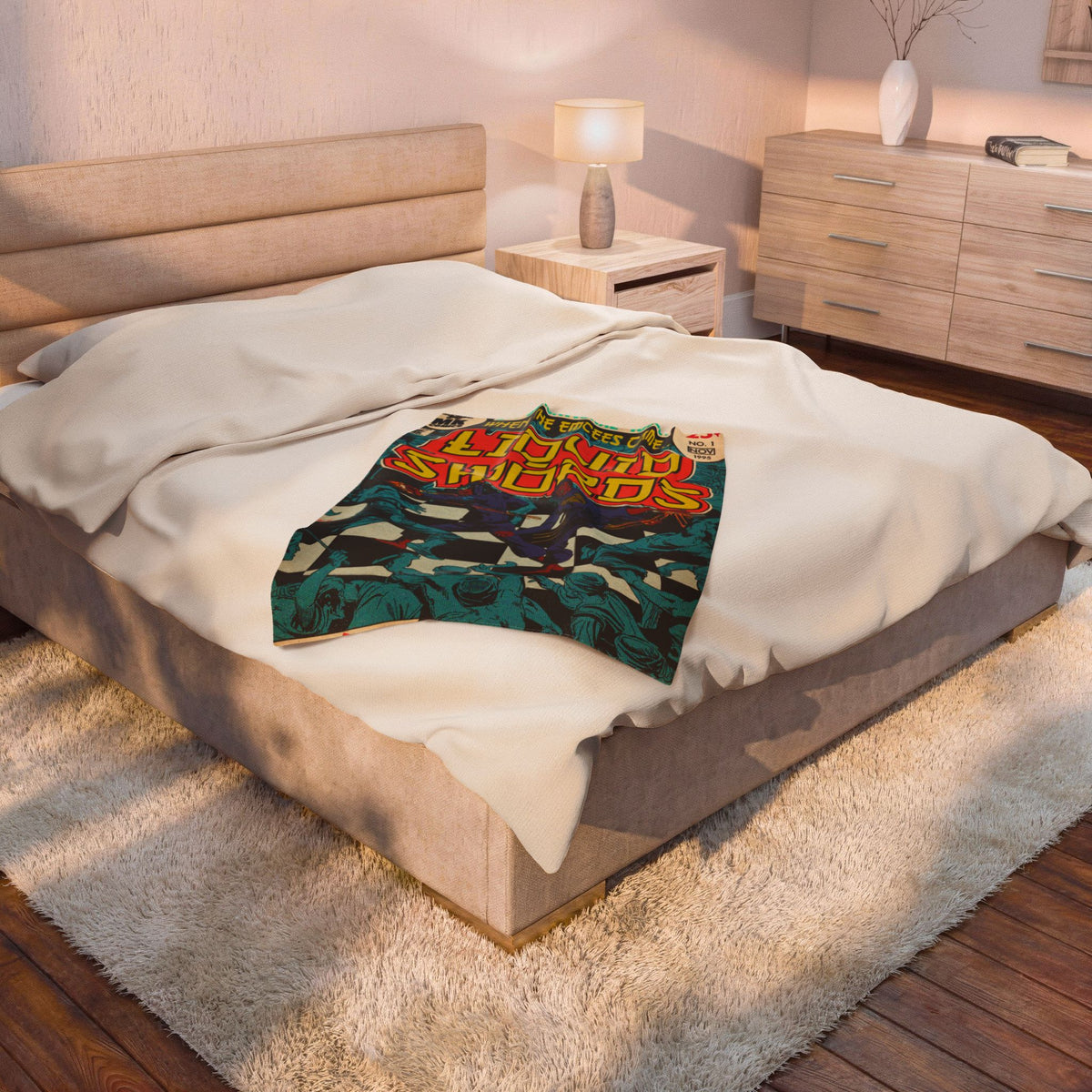 Liquid Swords - Velveteen Plush Blanket