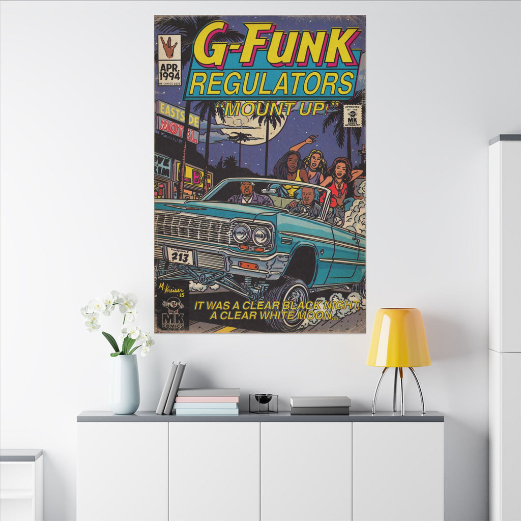 Regulate - Matte Canvas, Stretched, 0.75" (Multi-Size)