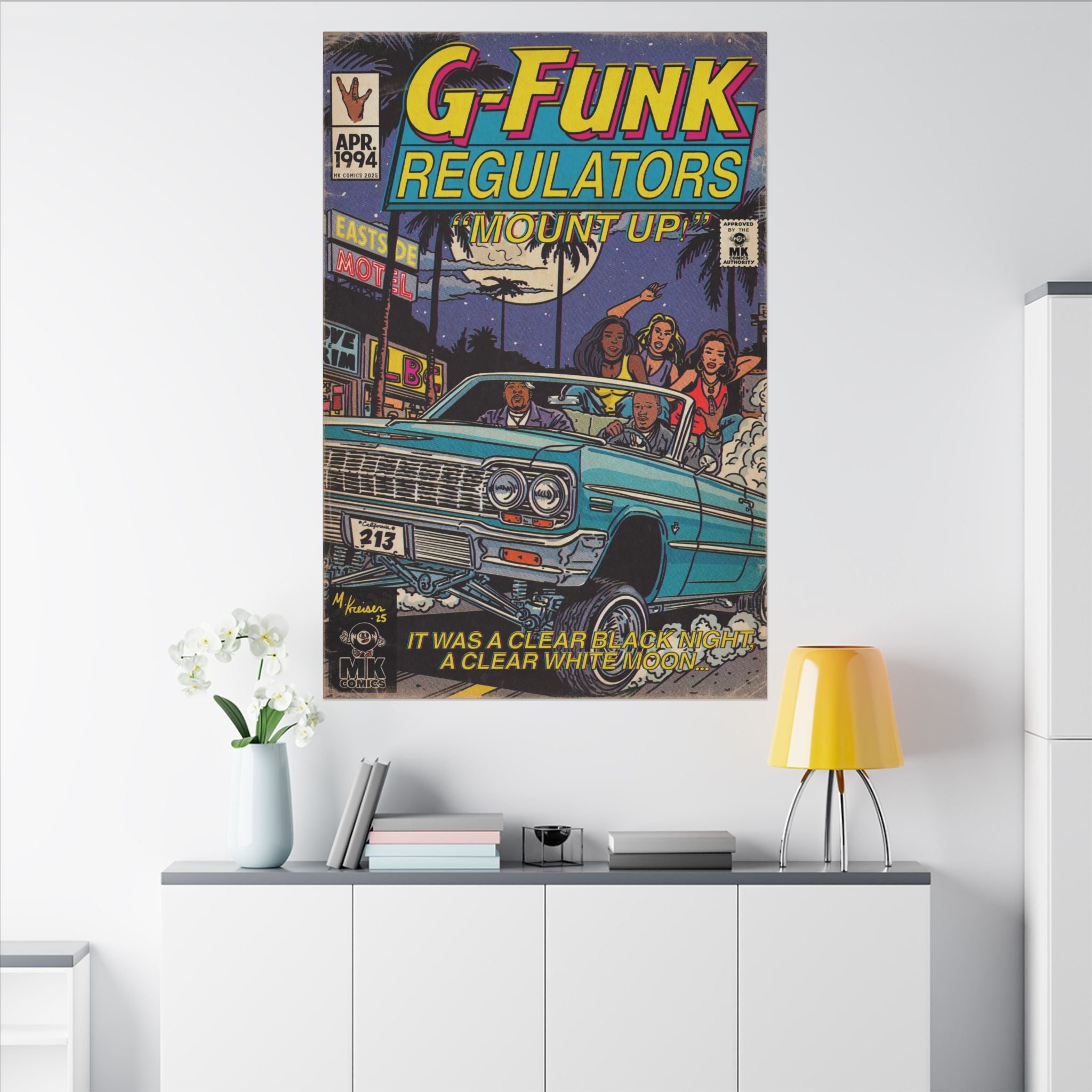 Regulate - Matte Canvas, Stretched, 0.75" (Multi-Size)