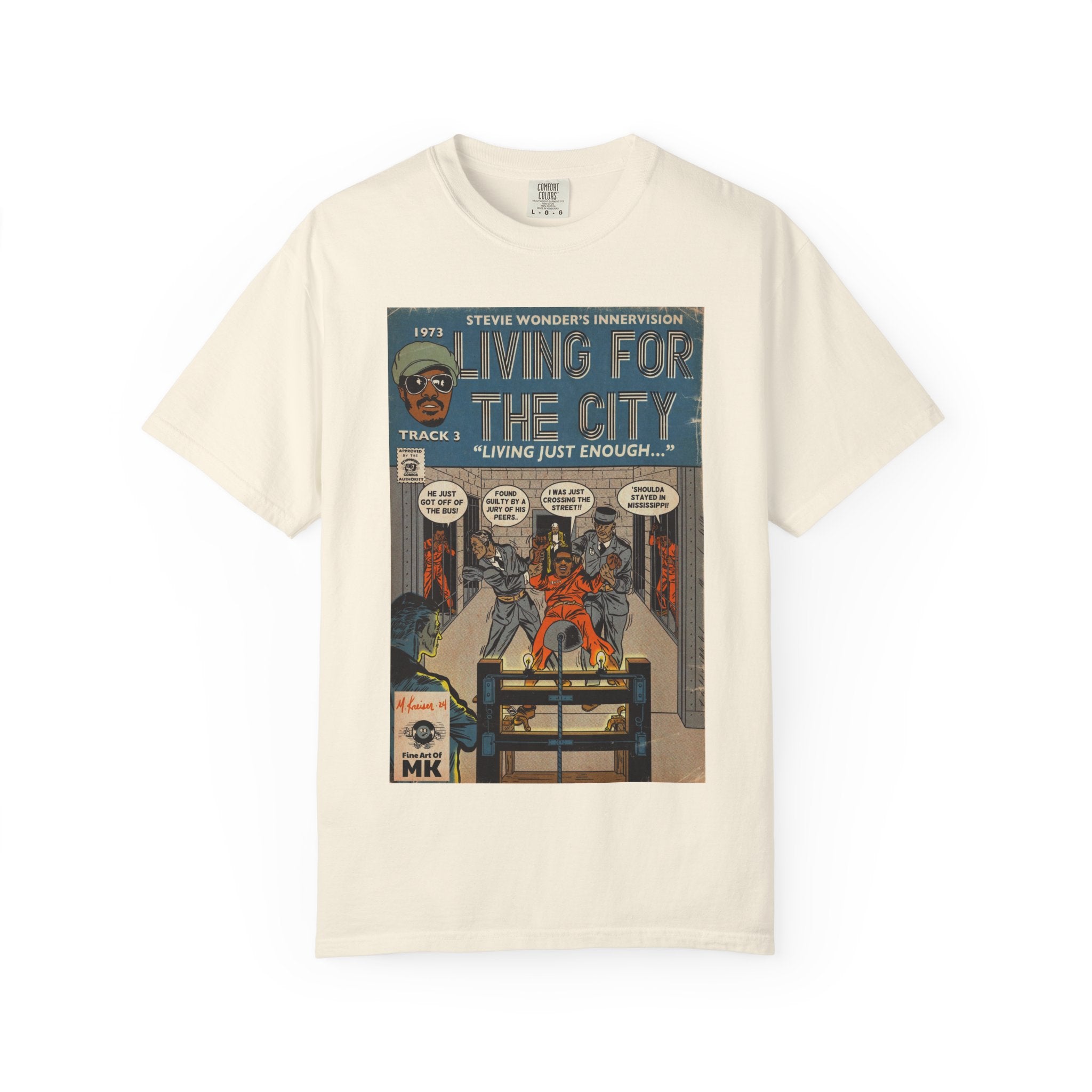 Living For The City - Unisex Comfort Colors T-shirt