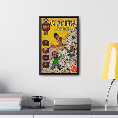Rae, Ghost, Masta - Glaciers of Ice - Gallery Canvas Wraps, Vertical Frame